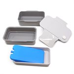 BB BENTO BOX WITH ICE PACK GREY